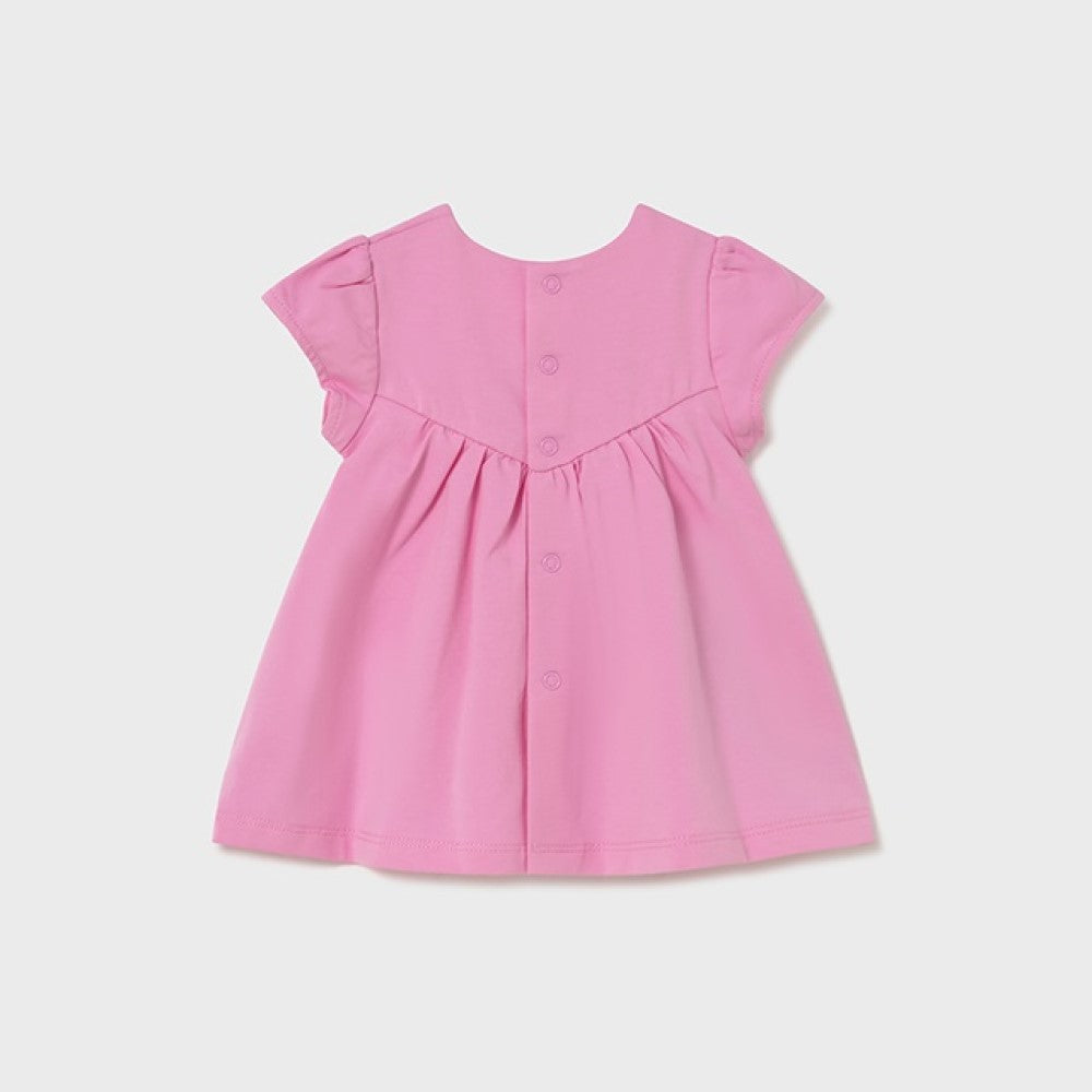 Mayoral Yazlık Kız Bebek Elbise Pembe