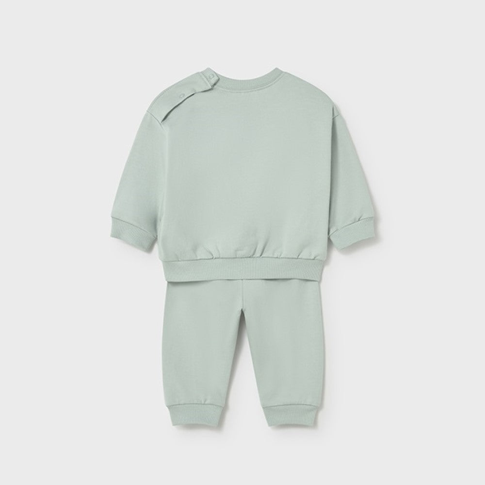 Mayoral Yazlık Bebek Sweatshirt Eşofman 2'li Set Yeşil
