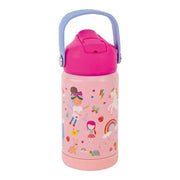 Floss & Rock Paslanmaz Çelik Pipetli Suluk- Rainbow Fairy STD