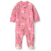 Carter's Kız Bebek Polar Tulum Pembe
