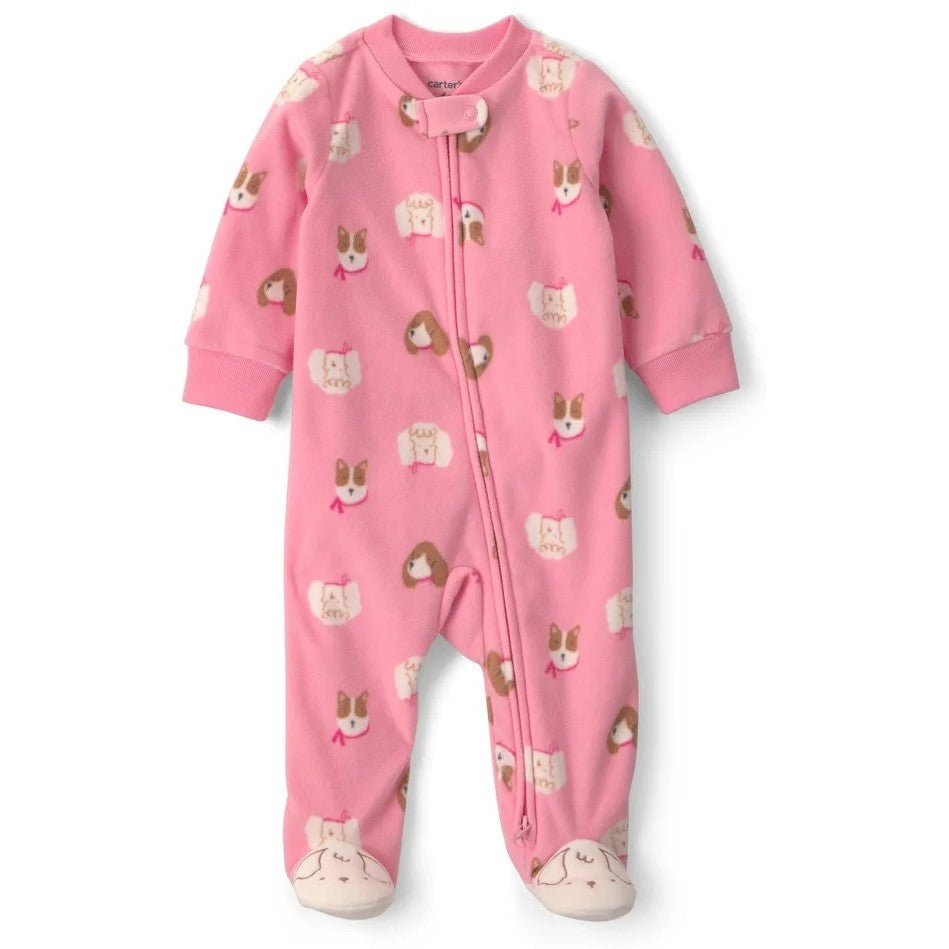 Carter's Kız Bebek Polar Tulum Pembe