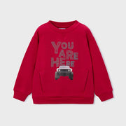Mayoral Kışlık Erkek Uzun Kol Sweatshirt Kırmızı