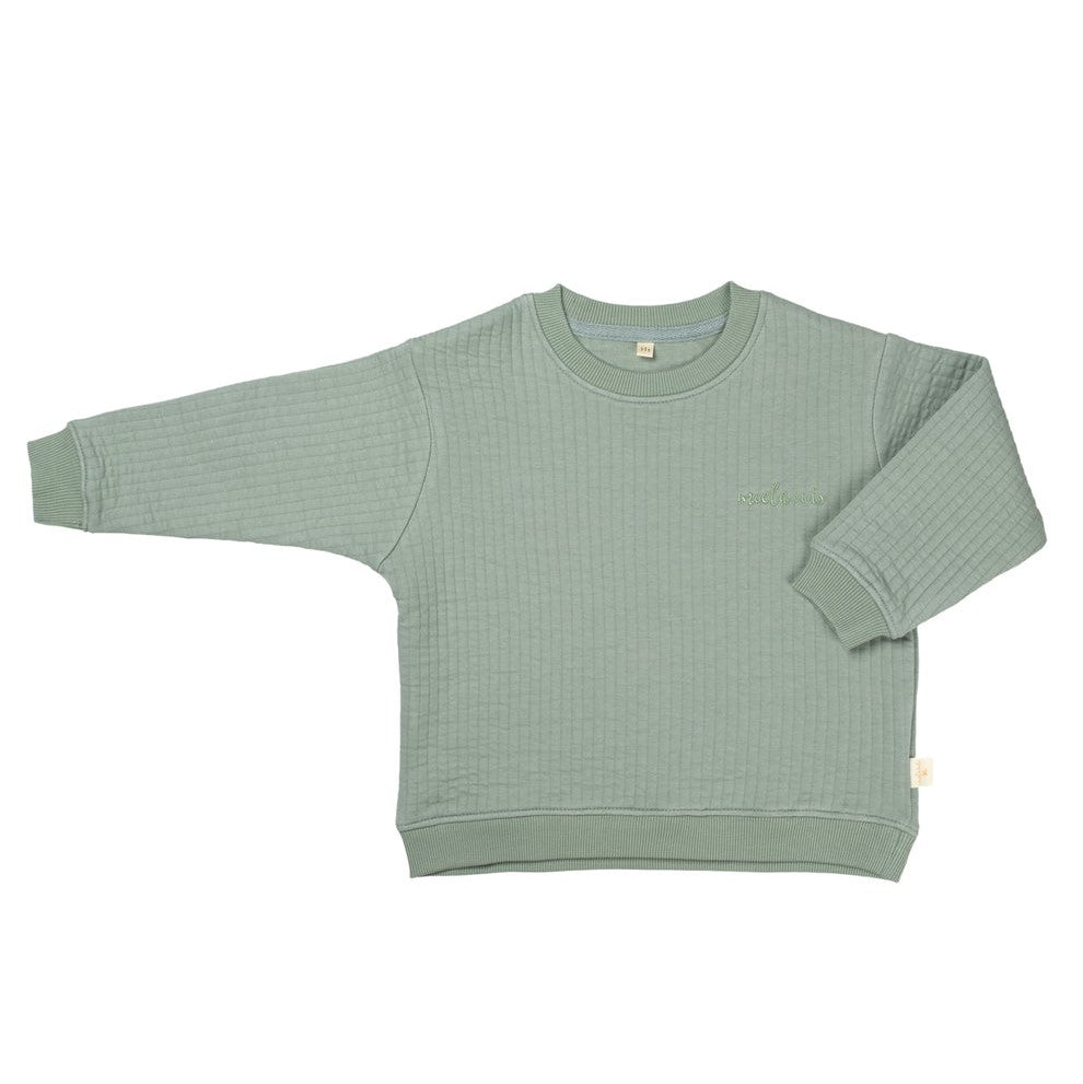 Miela Kids Kapitone Sweatshirt Mint