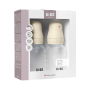 Bibs Baby Silikon İkili Biberon - Ivory 150 ml Krem
