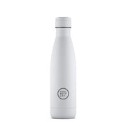 Cool Bottles Paslanmaz Çelik Şişe - The Bottle Mono White 500ml