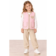 Miela Kids Little Kitty Kapitone Yelek Pembe