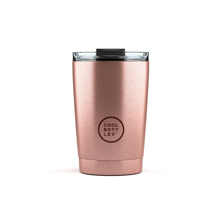 Cool Bottles Paslanmaz Çelik Bardak - The Tumbler Metallic Rose 330ml