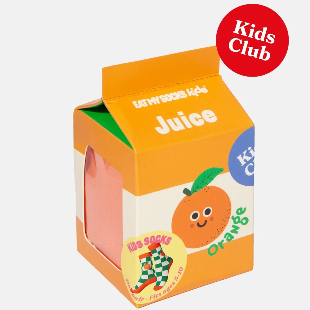 Eat My Socks Juice Orange Çocuk Çorap