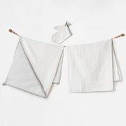 Andywawa Bebek Banyo Havlu Müslin 3'lü Set Ekru