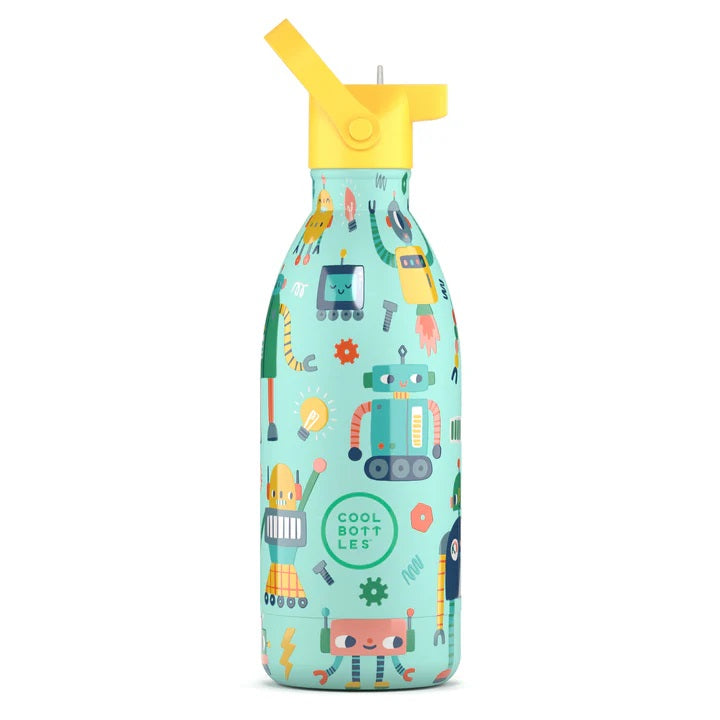 Cool Bottles Paslanmaz Çelik Suluk - The Kids Bottle Short Circuit 500ml