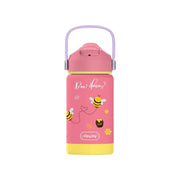 SipnJoy FlipSip Çocuk Su Termosu 360 ml - Bee Honey