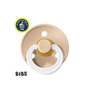 Bibs Colour Bebek Doğal Kauçuk Emzik Vanilla Night 0-6 Ay Beyaz