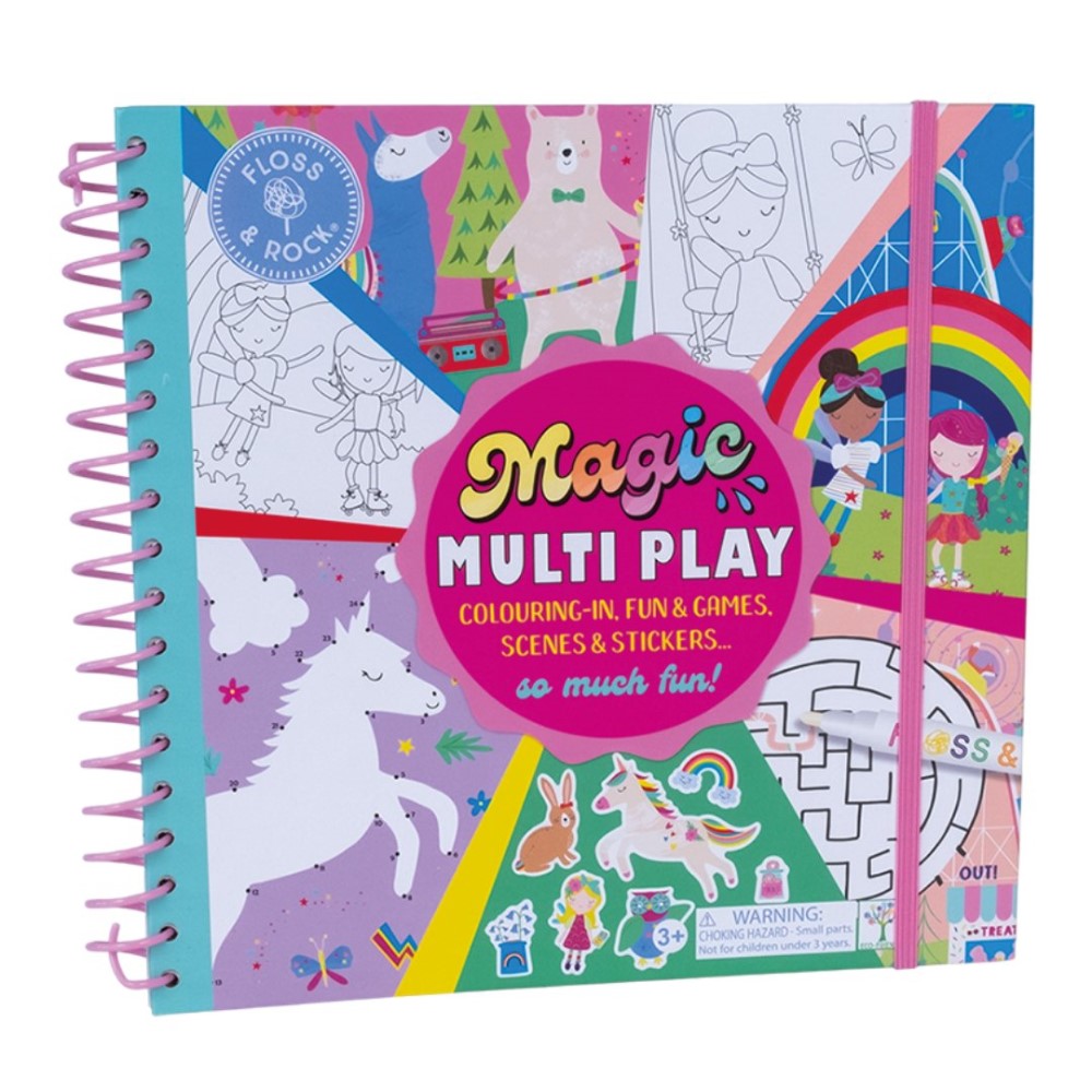 Floss & Rock Water Magic Çoklu Oyun Seti / Rainbow Fairy