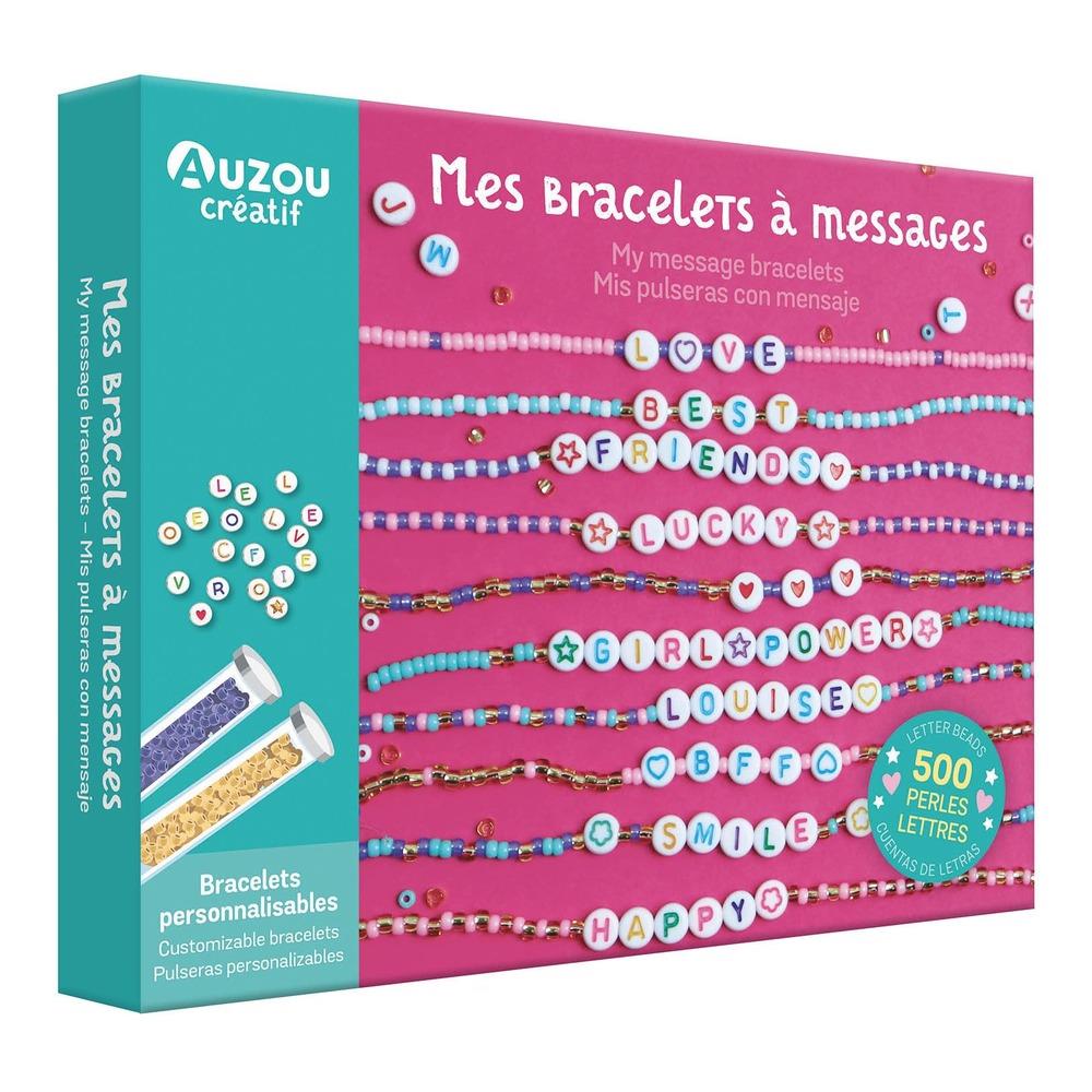 Auzou My Artistic Kit - My Message Bracelets STD - Eğitici Oyuncak