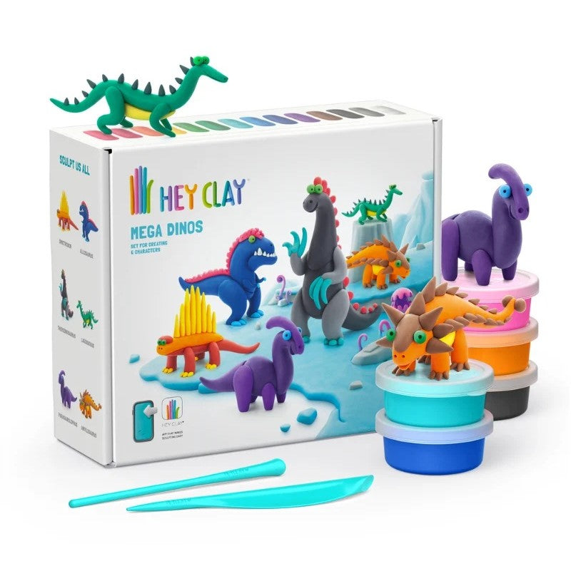 Hey Clay Yaratıcı Kil Seti - Mega Dinos