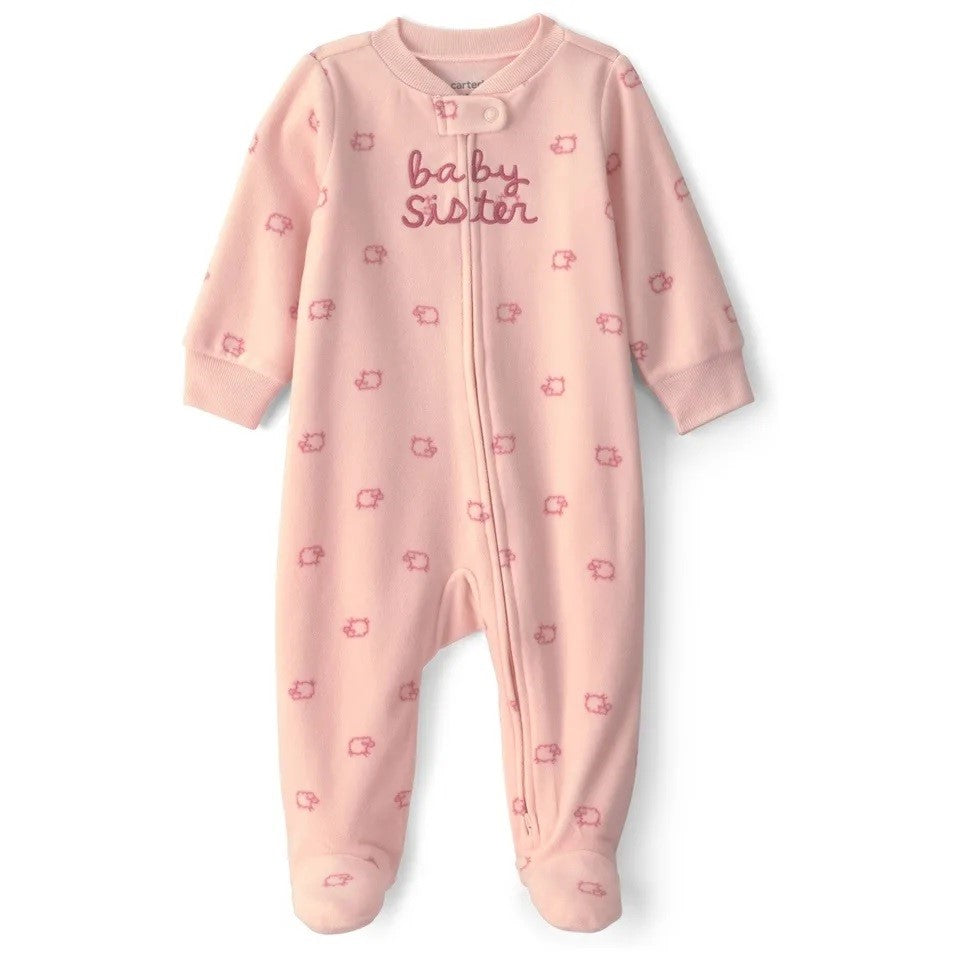 Carter's Kız Bebek Polar Tulum Pembe