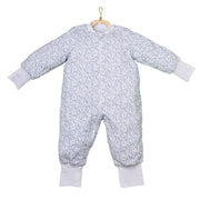 Andywawa Erkek Bebek Kışlık Uyku Tulumu 2.5 TOG Dino Beyaz