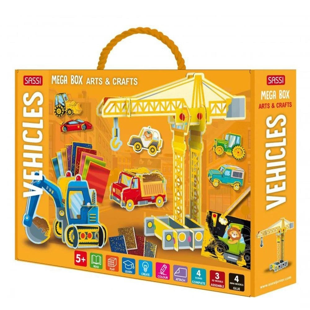 Mega Box Arts and Crafts - Vehicles