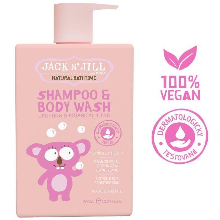 Jack N´ Jill Doğal Vücut ve Saç Şampuanı 300 ml STD