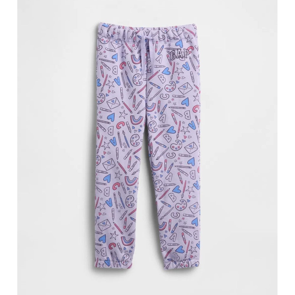 GAP Kız Bebek Pull-On Jogger Eşofman Altı Mor