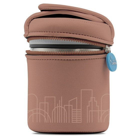 Laken Çelik 18/8 Yemek Termosu+Nprn Kılıflı 1L - City