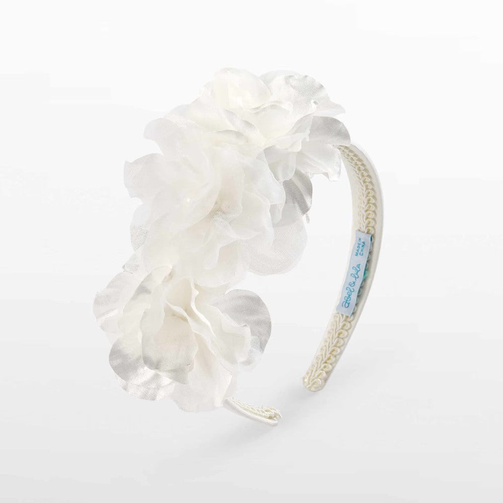 Abel & Lula Abel Lula Kız Saç Bandı Ekru - Giyim Aksesuarları