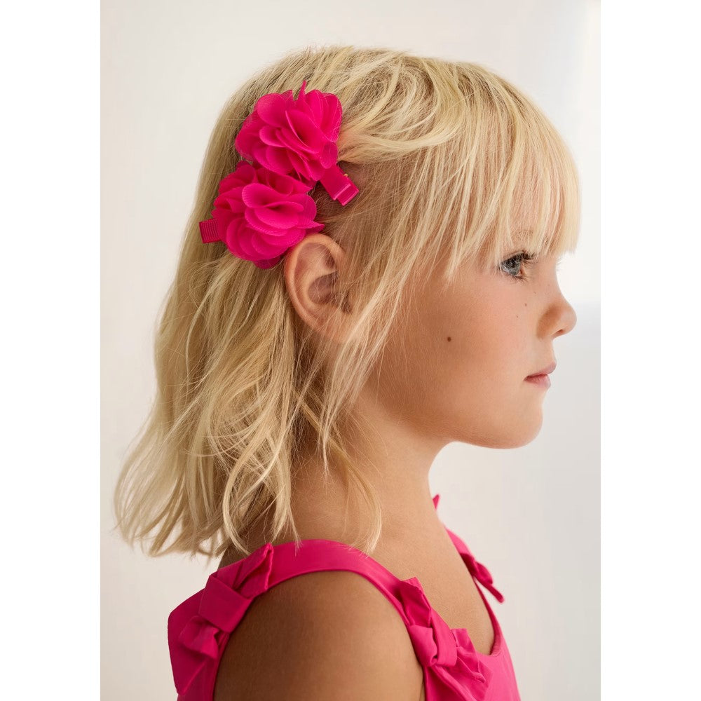 Abel & Lula Abel Lula Kız Saç Tokası Fuşya - Giyim Aksesuarları