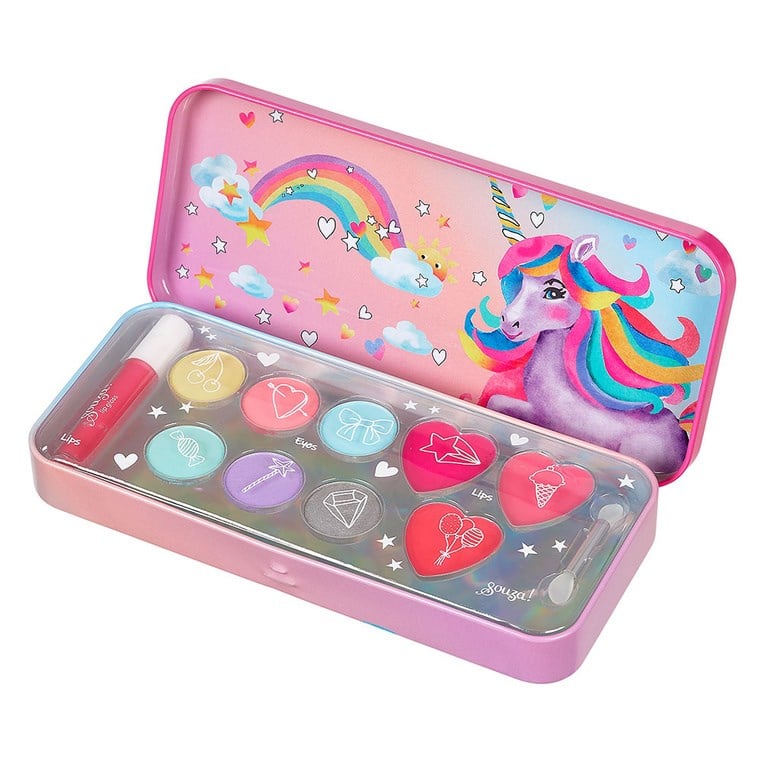 Souza Unicorn Makyaj Seti - Metal Kutu