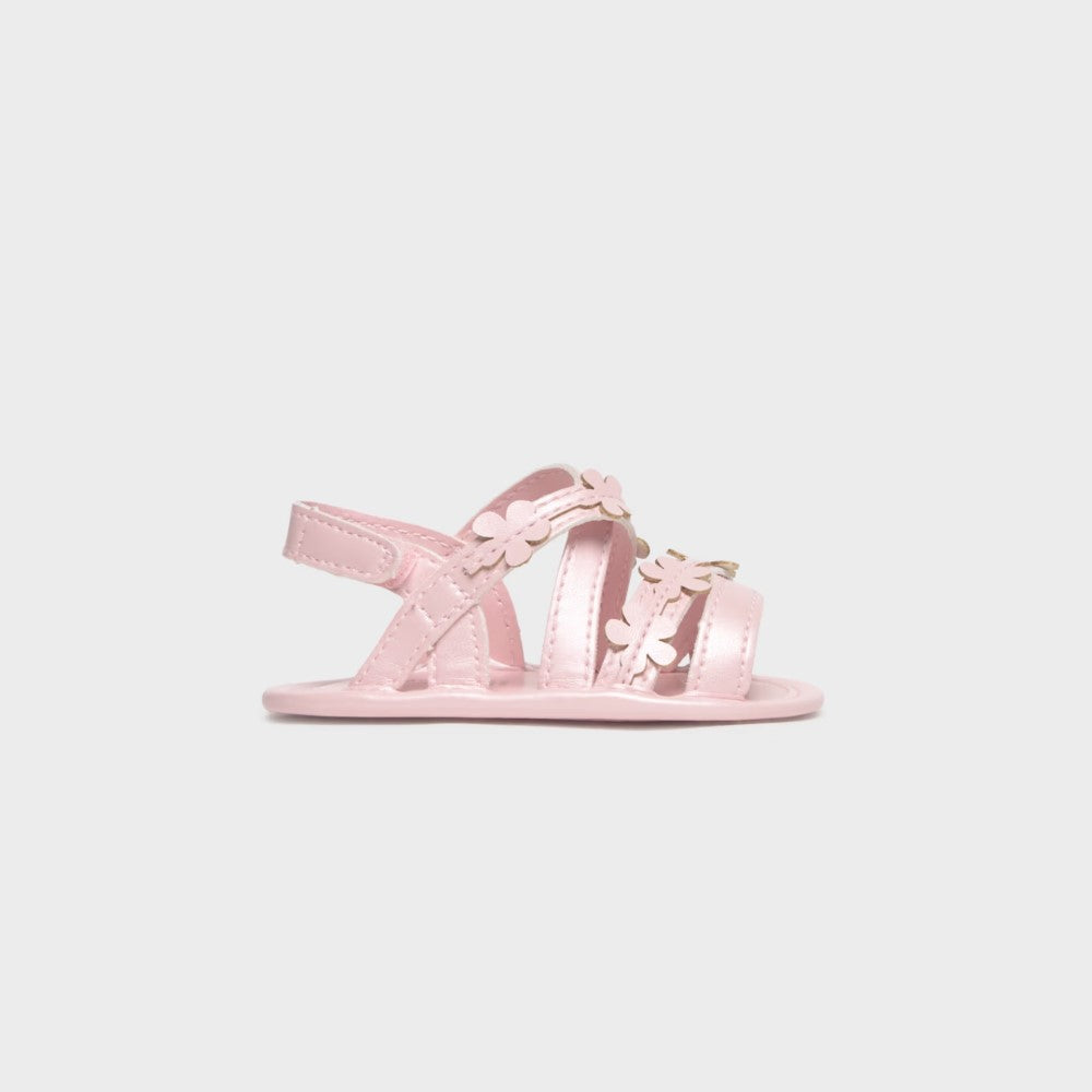 Mayoral Yazlık Kız Bebek Sandalet Patik Pembe