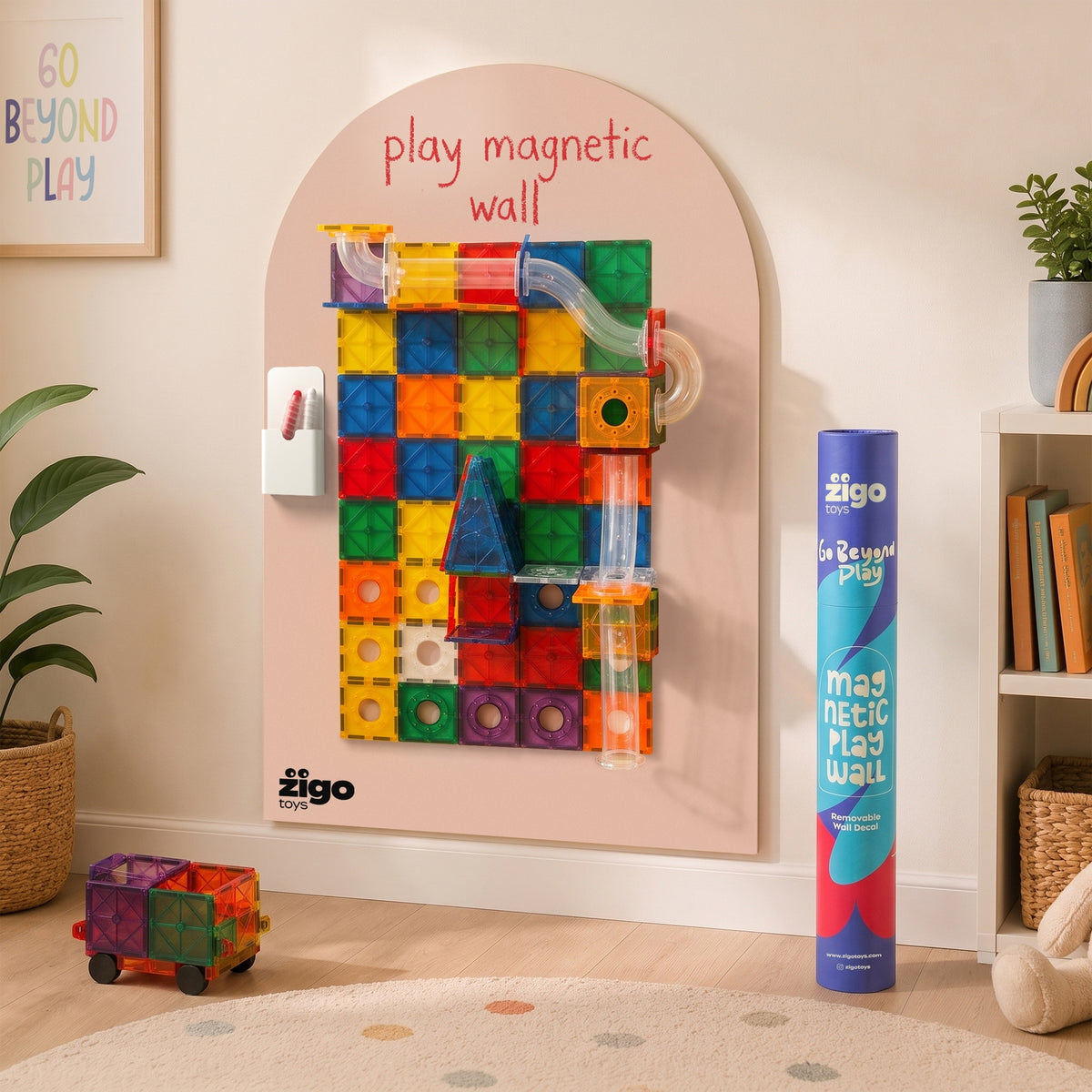 Zigo Toys Manyetik Duvar Panosu - Pembe
