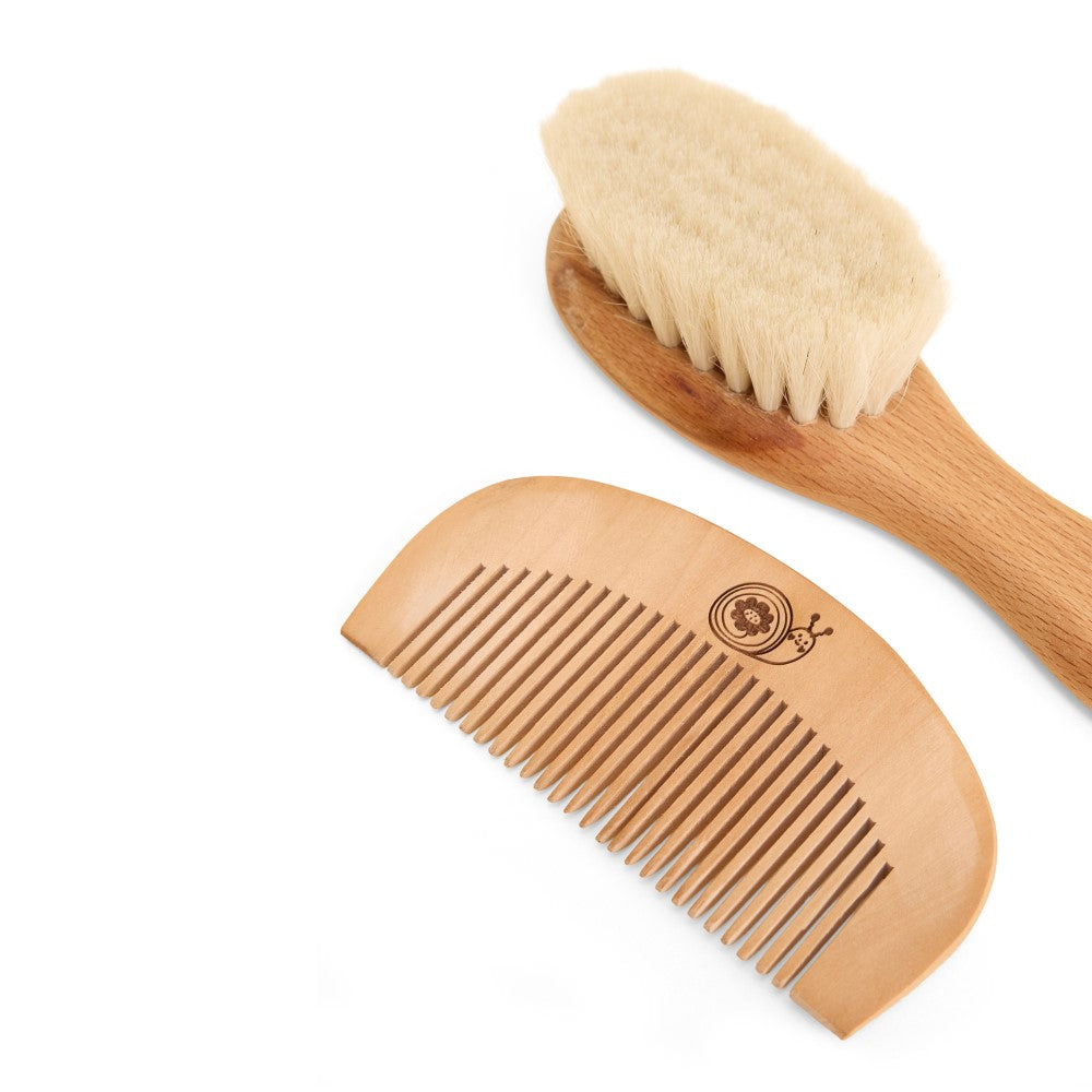 Lille Trove %100 Doğal Keçi Kılı Fırça Seti