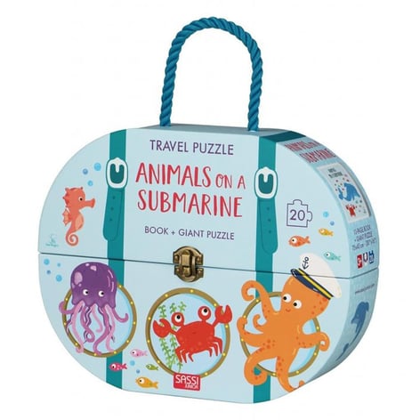 Yolculuk Yapbozu - Denizaltındaki Hayvanlar