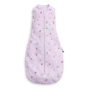 ErgoPouch Organik Pamuklu Kundak 1.0 Tog - Butterfly Garden Lila