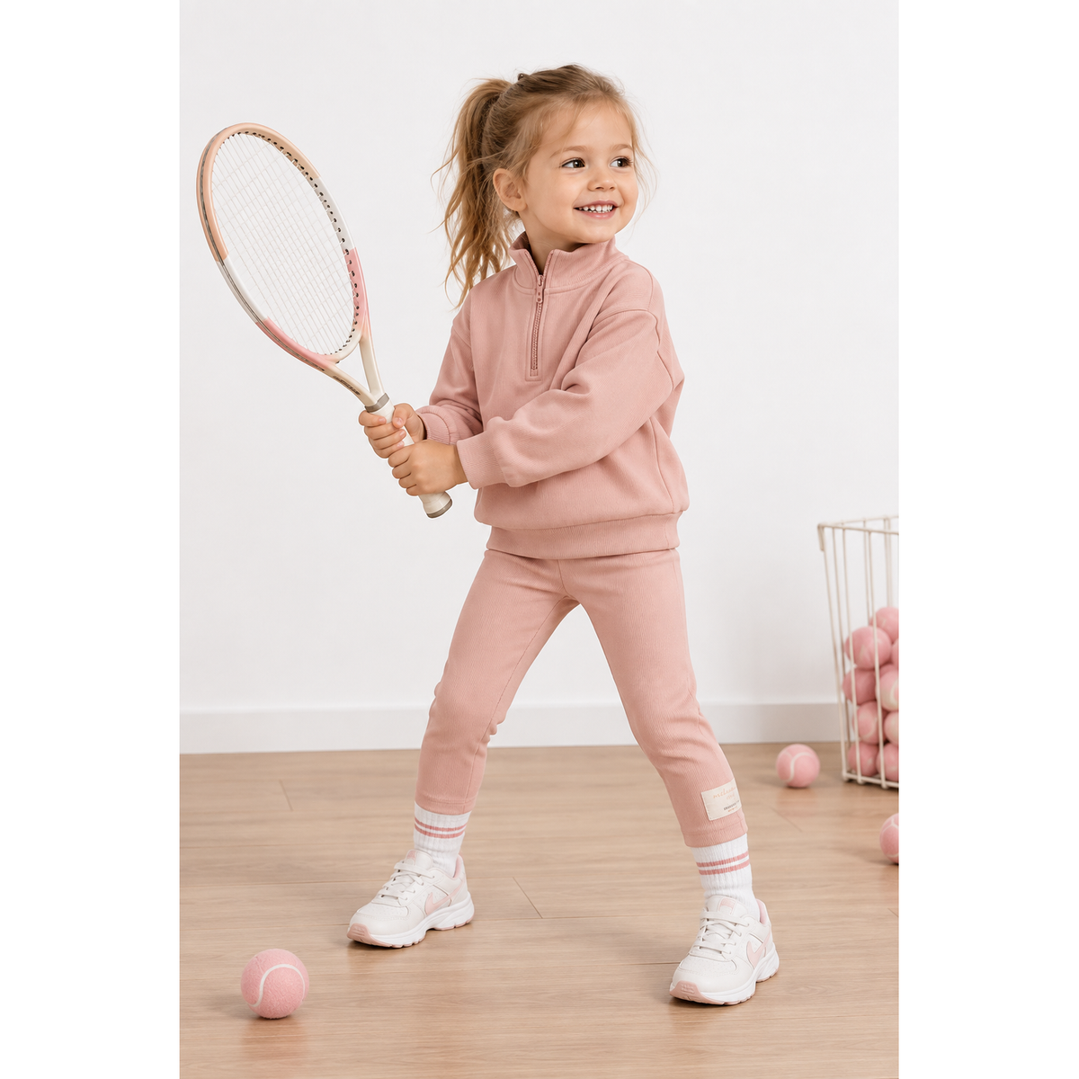Miela Kids Tennis Club Sweatshirt Somon