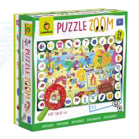 Puzzle Zoom - Dinozor