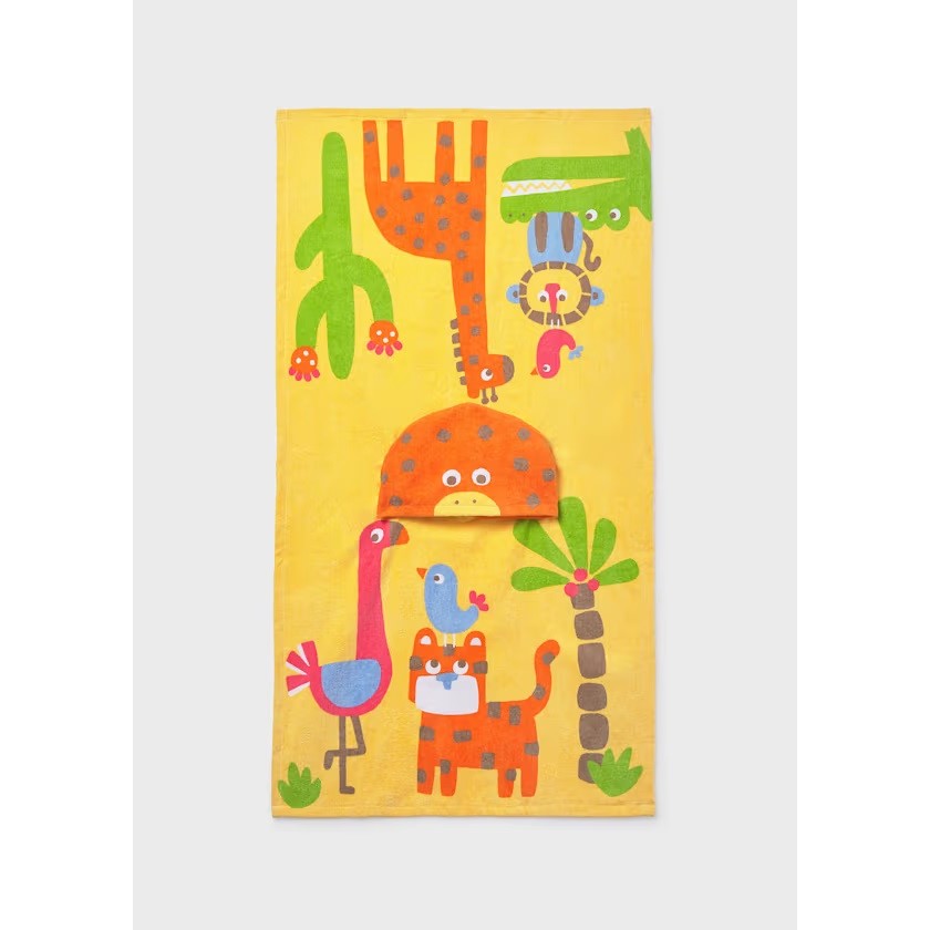 Mayoral Yazlık Bebek Plaj Panço Havlu Sarı