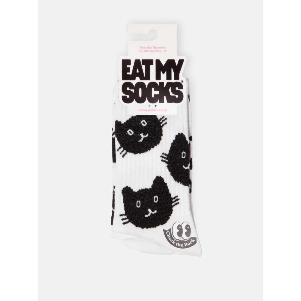 Eat My Socks Cat Yetişkin Çorap