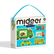 Mideer My First Puzzle - Hareketli Arabalar