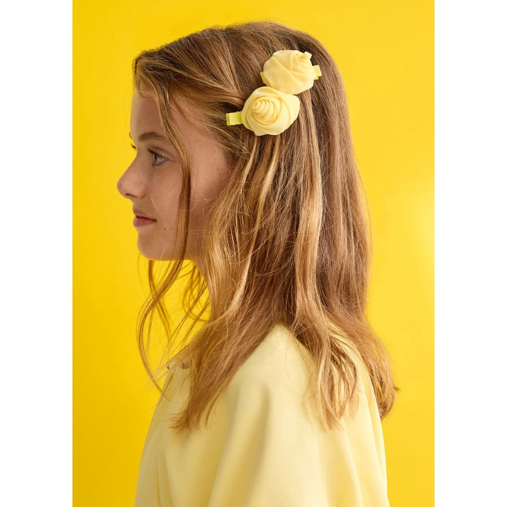 Abel & Lula Abel Lula Kız Saç Tokası Sarı - Giyim Aksesuarları