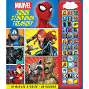 Marvel: Spider-man, Avengers, Black Panther, and More! Sound Storybook Treasury