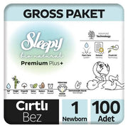 Sleepy Bio Natural Gross Bebek Bezi 1 Numara Newborn 100 Adet - Bebek Bezleri