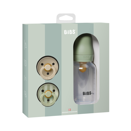 Bibs Baby Sprinkle Hediye Seti Sage 0-6 Ay Yeşil