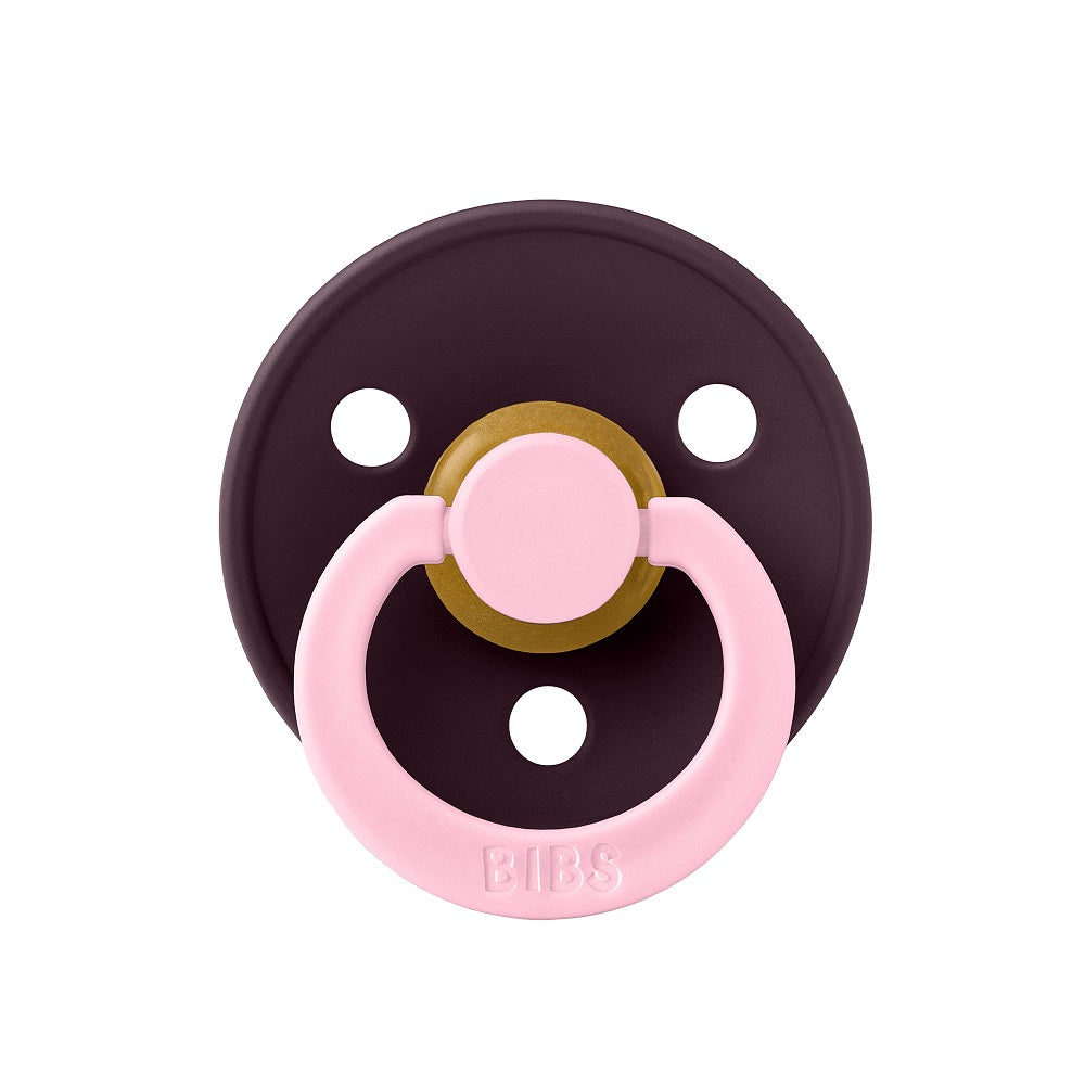 Bibs Studio Colour Fusion Emzik- Plum/B.Pink 0-6 Ay Pembe