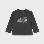 Mayoral Kışlık Erkek Bebek Uzun Kol T-shirt Siyah