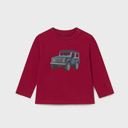 Mayoral Kışlık Erkek Bebek Uzun Kol T-shirt Kırmızı