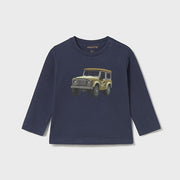 Mayoral Kışlık Erkek Bebek Uzun Kol T-shirt Lacivert