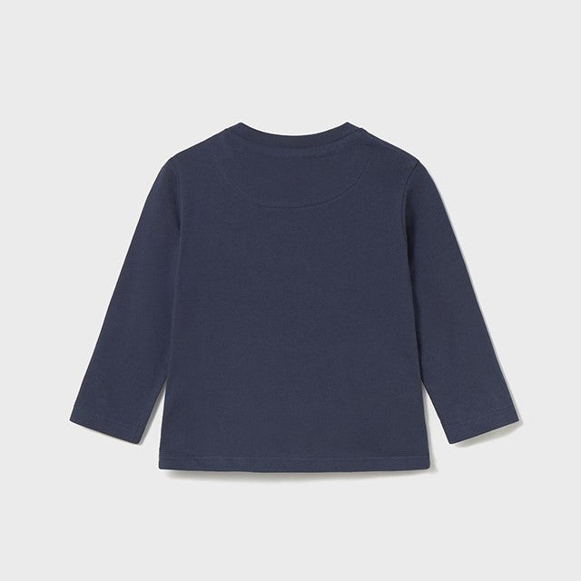 Mayoral Kışlık Erkek Bebek Uzun Kol T-shirt Lacivert