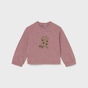 Mayoral Kışlık Kız Bebek Uzun Kol Sweatshirt Pembe