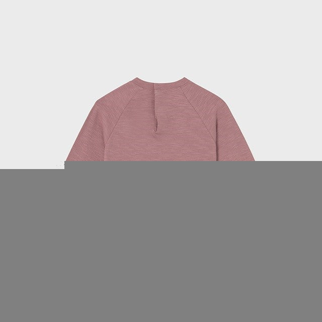 Mayoral Kışlık Kız Bebek Uzun Kol Sweatshirt Pembe