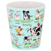 Tyrrell Katz Medium Melamin Alıştırma Bardağı Farmyard
